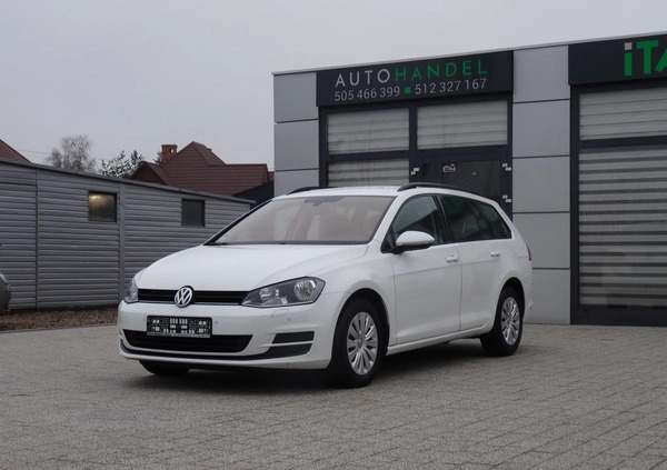 Volkswagen Golf cena 39999 przebieg: 190000, rok produkcji 2014 z Dąbrowa Górnicza małe 121